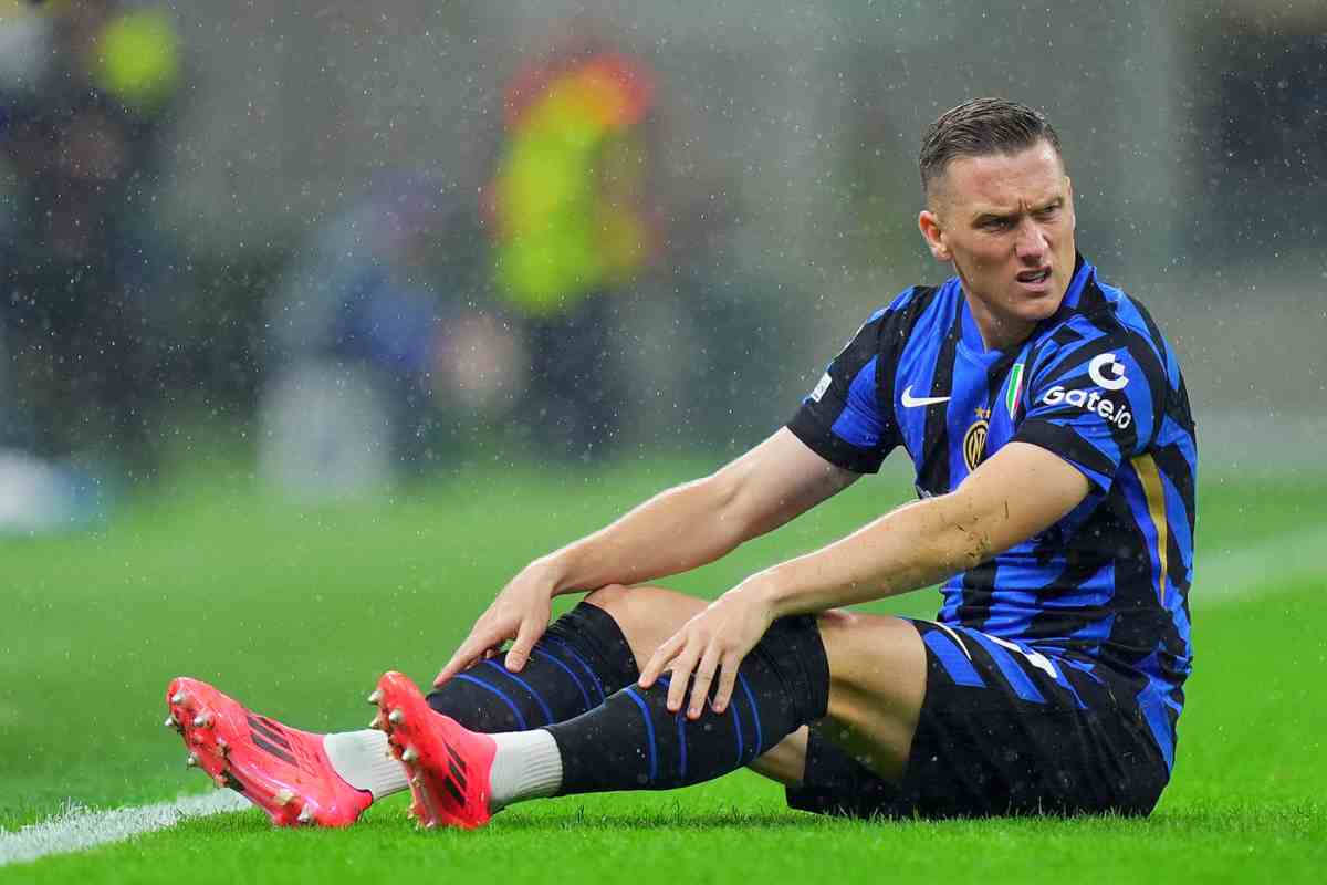 Inter, infortunio Zielinski