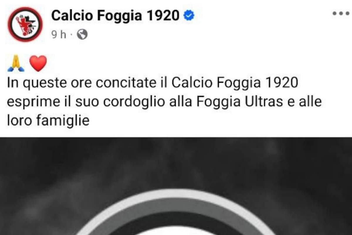 Lutto Foggia