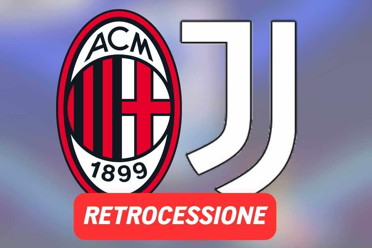 Retrocessione Milan Juventus Serie D