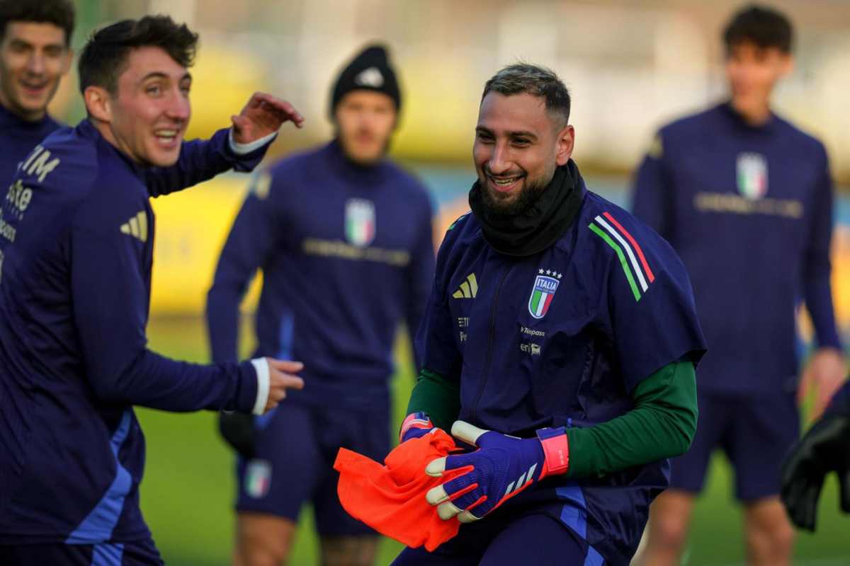 Donnarumma salta la sfida della Nazionale