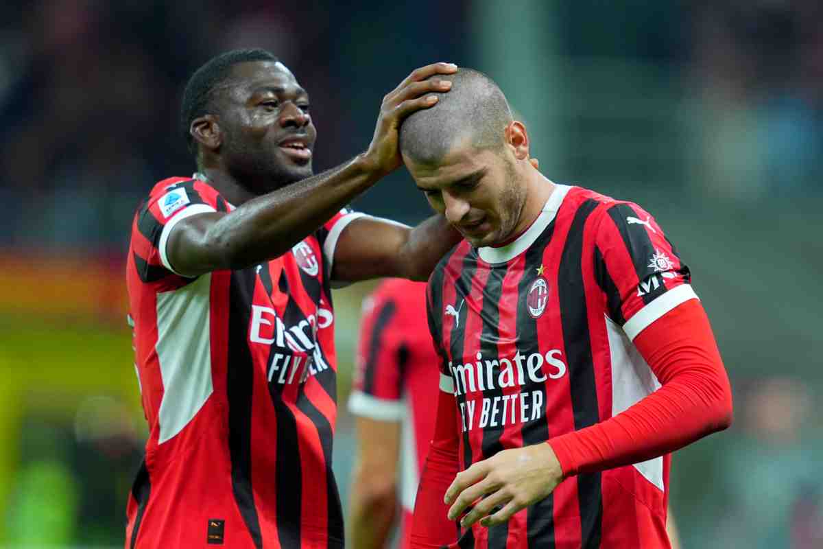 Infortunio e notizia dalla Nazionale per il Milan