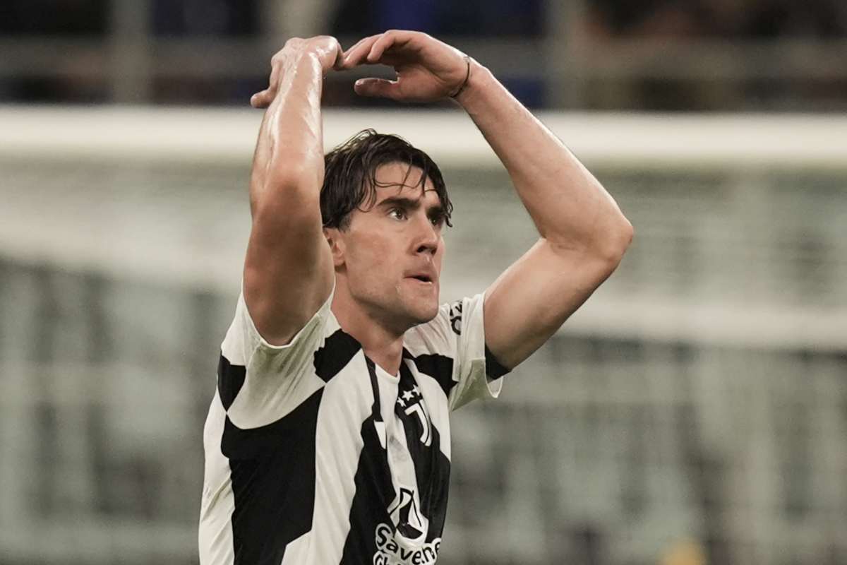 Juventus infortunio Vlahovic