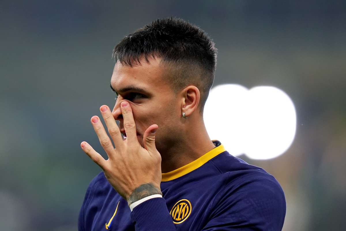 Lautaro Martinez rischia il forfait