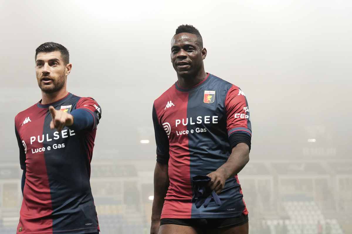 Mario Balotelli rischia di dover salutare il Genoa