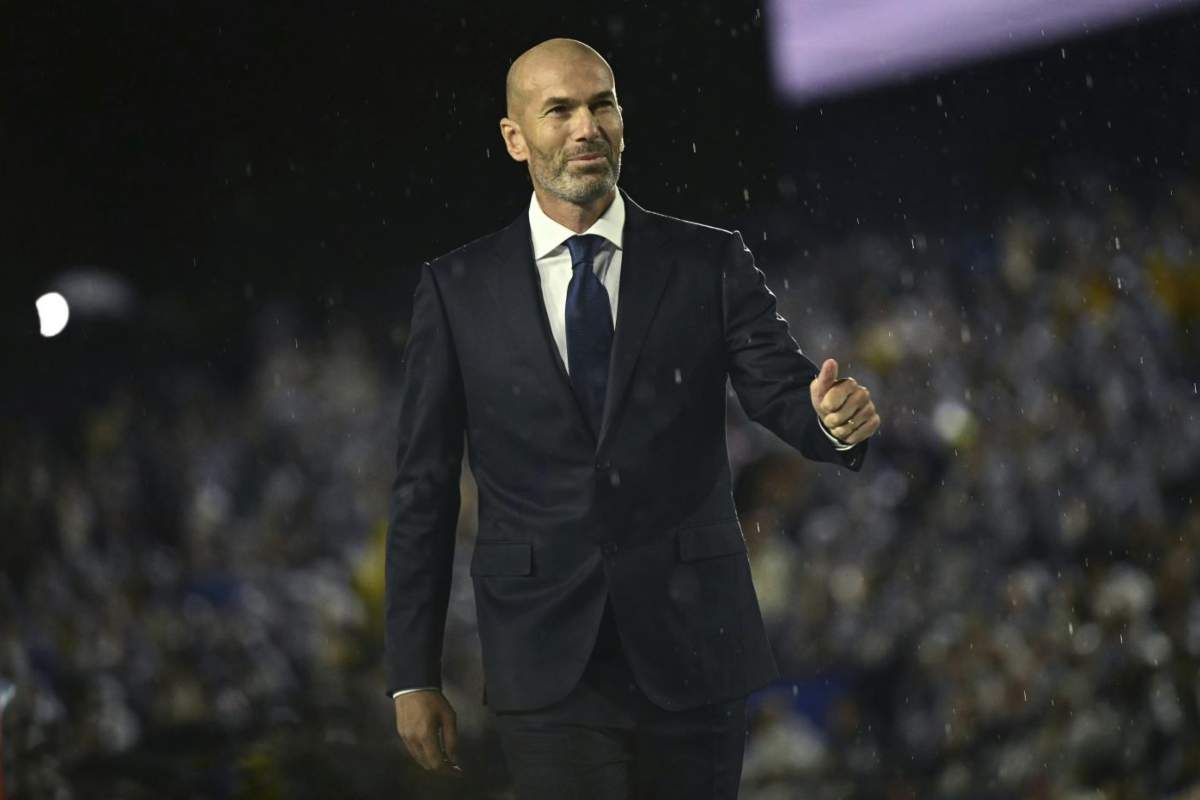 Zizou Zidane scelto dai calciatori francesi