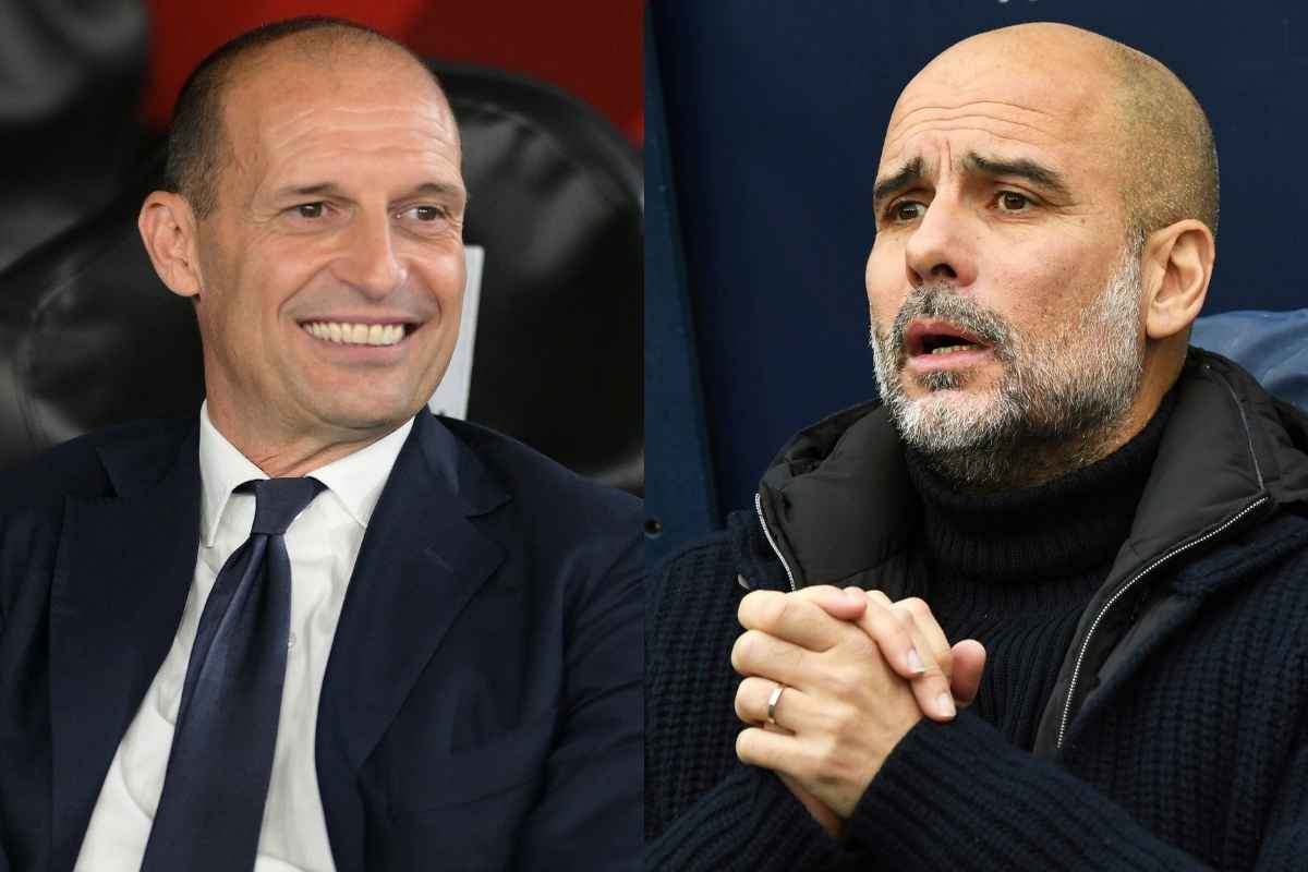 Allegri Guardiola Serie A