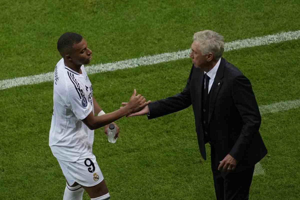 Kylian Mbappè e Carlo Ancelotti