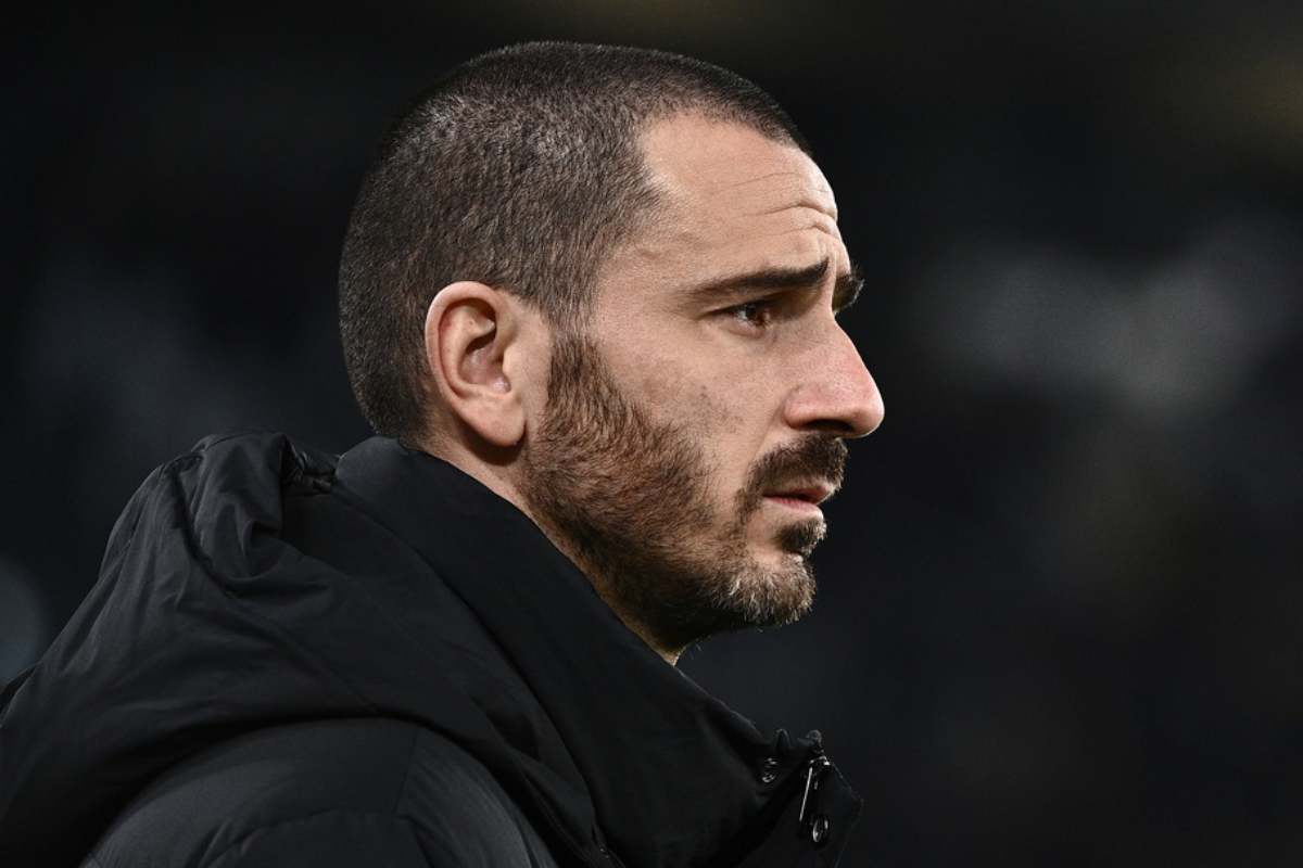 Leonardo Bonucci in panchina