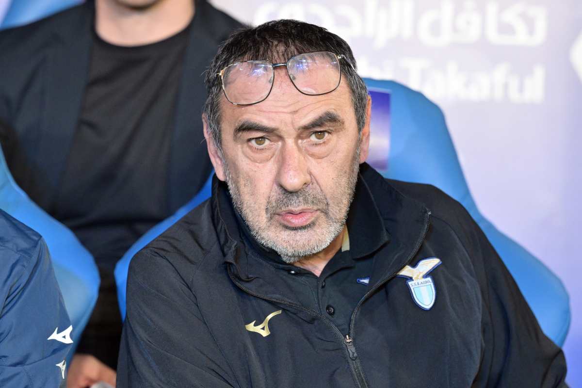 Maurizio Sarri in una "piccola" di Serie A