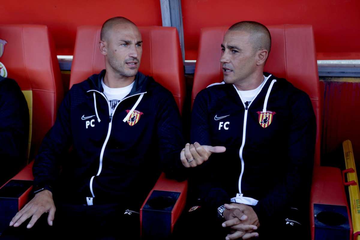 Paolo e Fabio Cannavaro insieme in panchina