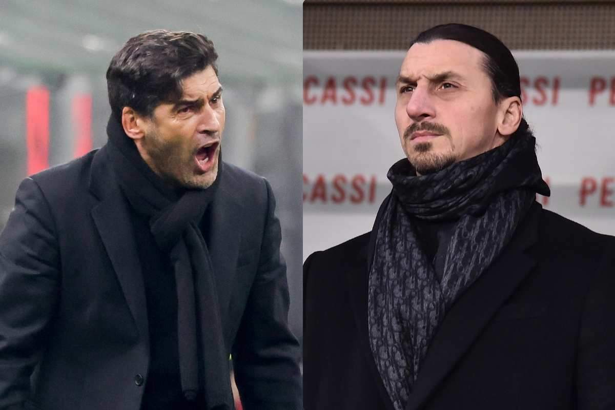 Lite Paulo Fonseca Zlatan Ibrahimovic