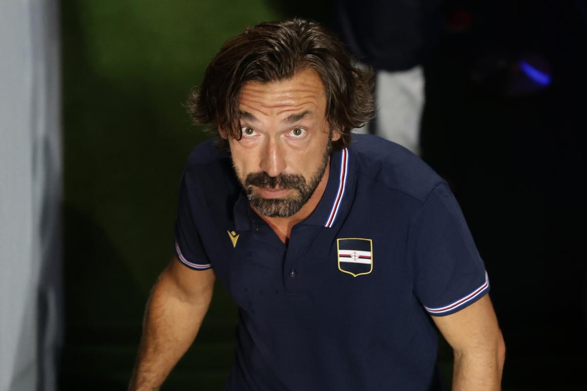 Sampdoria ritorno Pirlo in caso di esonero di Sottil