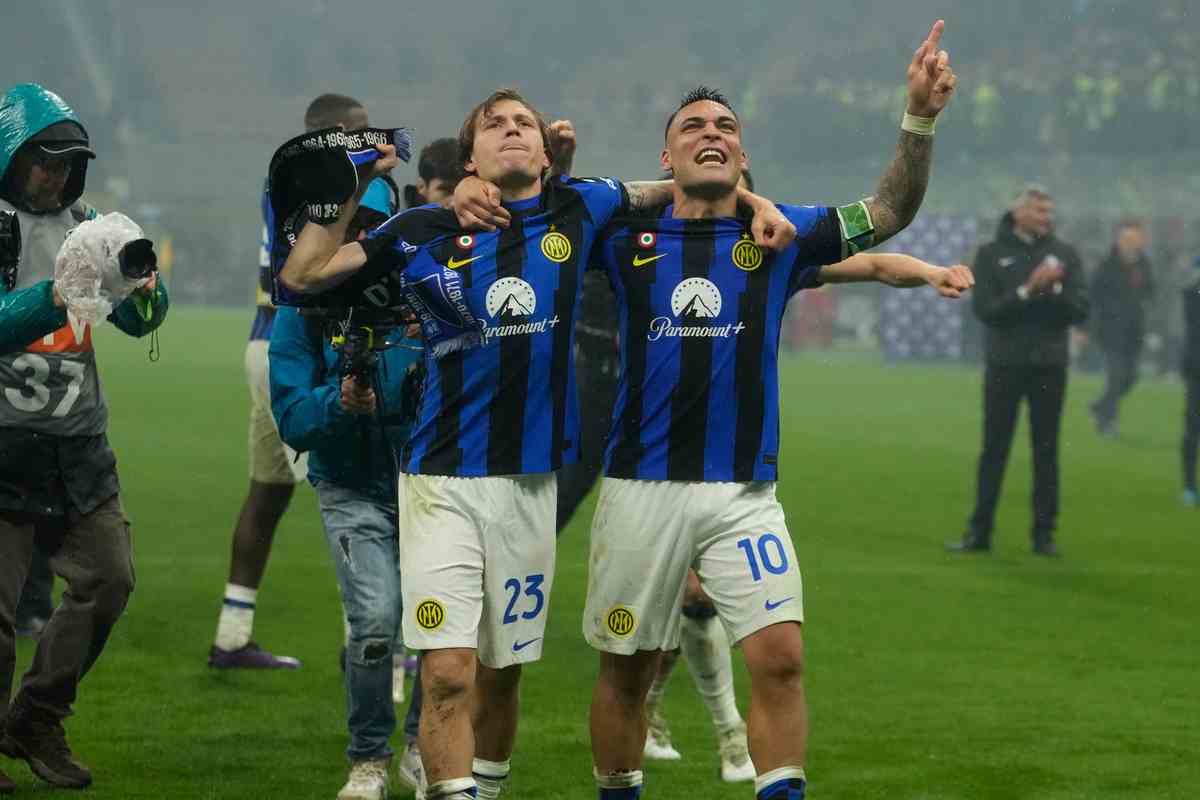 Nicolò Barella e Lautaro Martinez, idea dalla Supercoppa