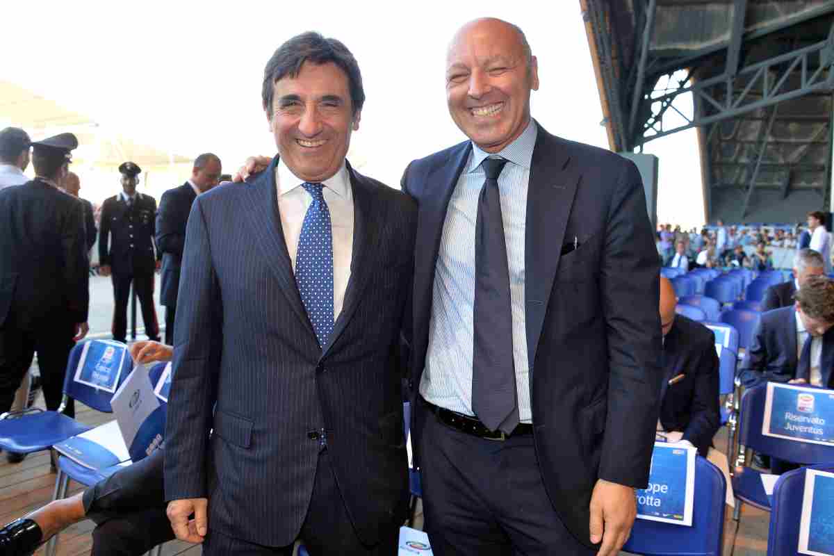 urbano cairo e beppe marotta